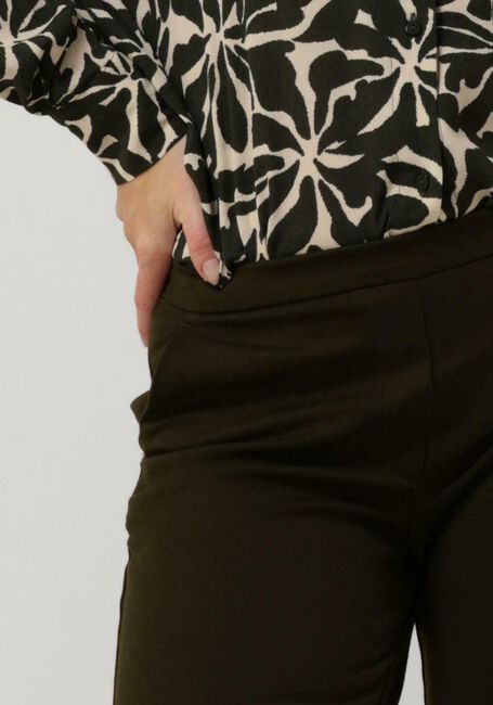 Dunkelgrün MODSTRÖM Schlaghose TANNY FLARE PANTS - large