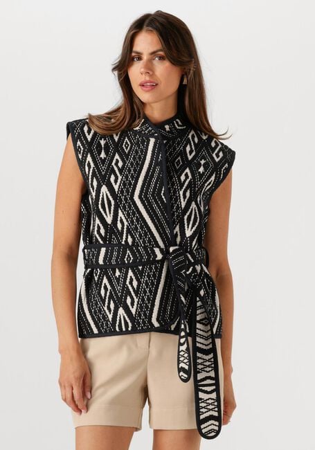 Schwarze MINUS Gilet WENDI REVERSIBLE VEST - large