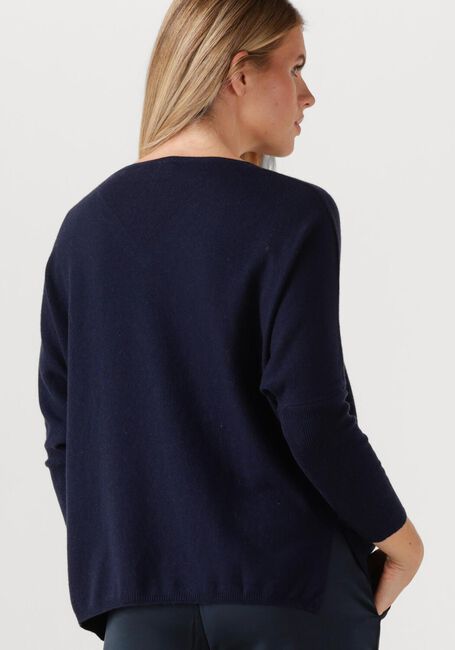 Dunkelblau RESORT FINEST Pullover V-NECK CAPE SWEATER - large