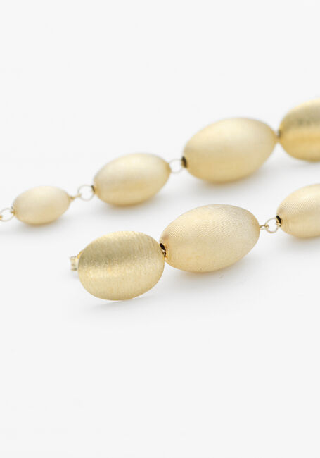 Goldfarbig LOTT. GIOIELLI Ohrringe WATERFALL OF STONES - large