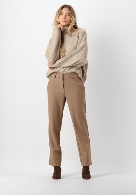 Beige VANESSA BRUNO Rollkragenpullover DOTTY - large