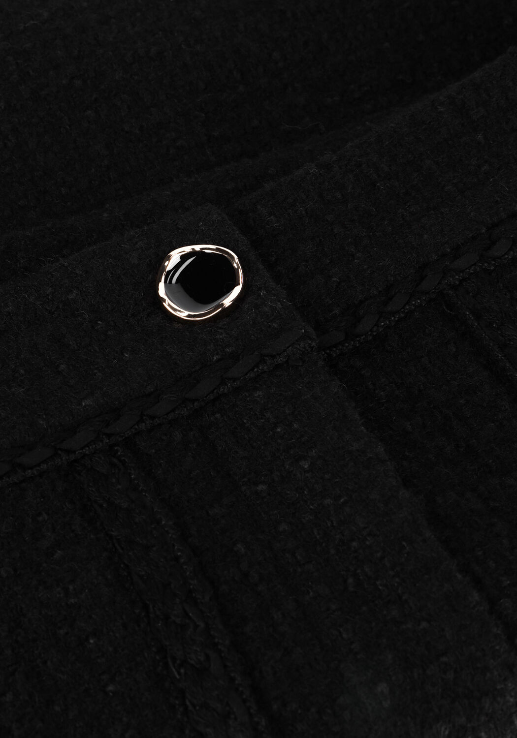 Schwarze SUNCOO Minirock FIRST - large