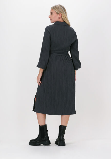 Graue OBJECT Midikleid RITA L/S SHIRT DRESS - large