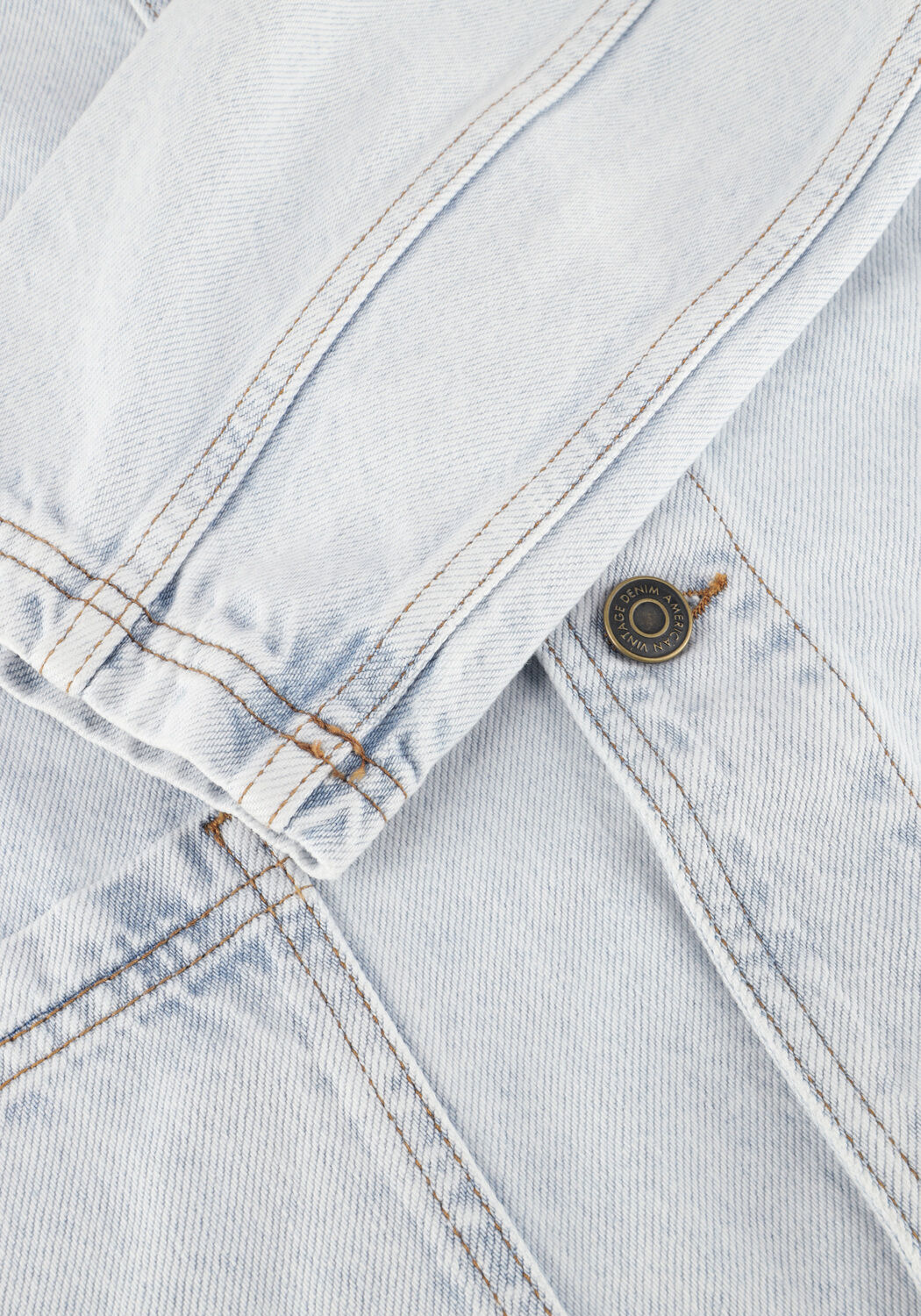 Hellblau AMERICAN VINTAGE Jeansjacke JOYBIRD-B - large