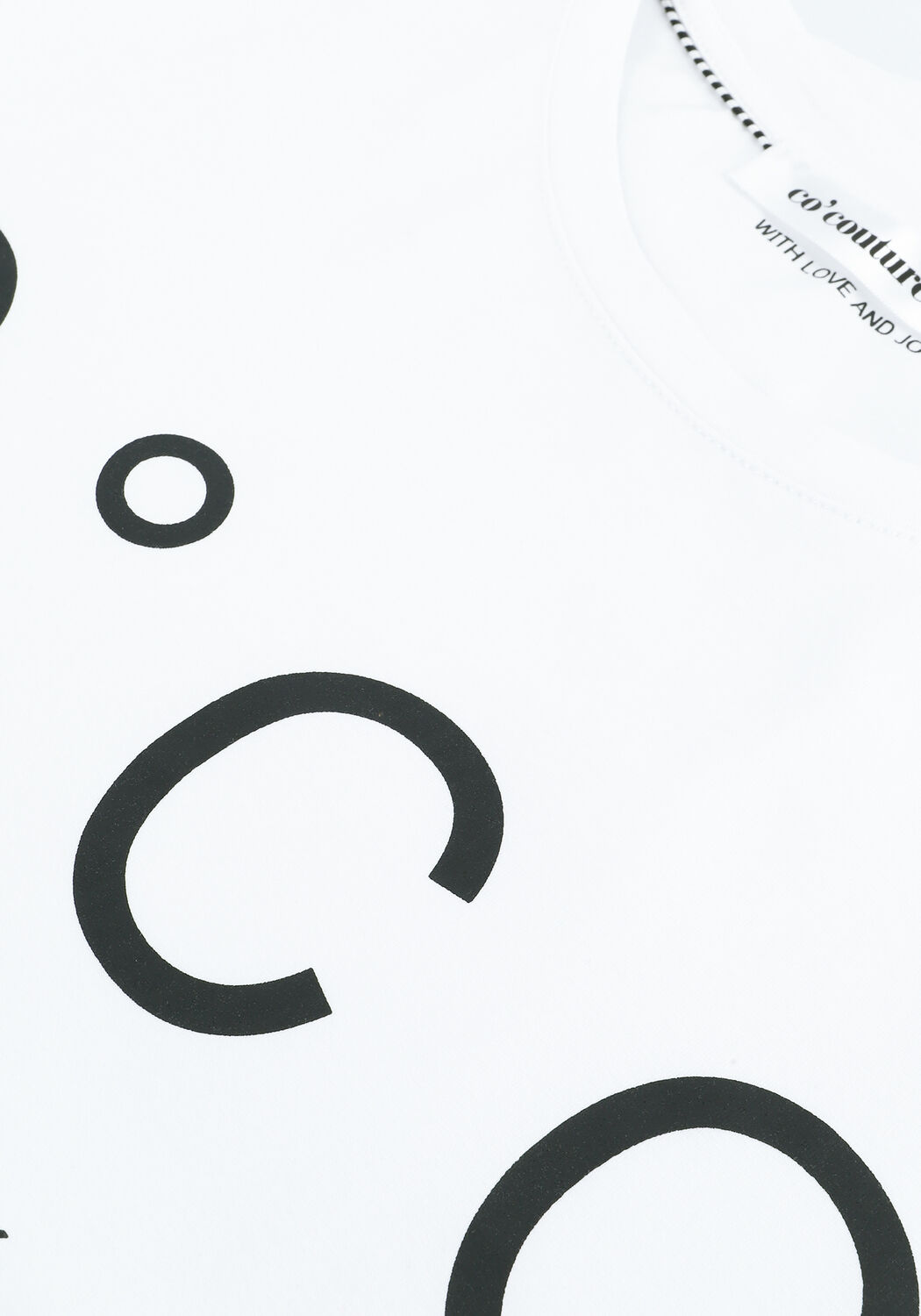 Wei&szlig;e CO'COUTURE T-shirt COCO SIGNATURE TEE - large