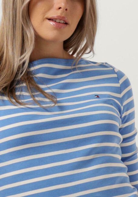 Hellblau TOMMY HILFIGER Tops & T-shirts NEW CODY SLIM BOAT-NK SS 3/4SLV - large