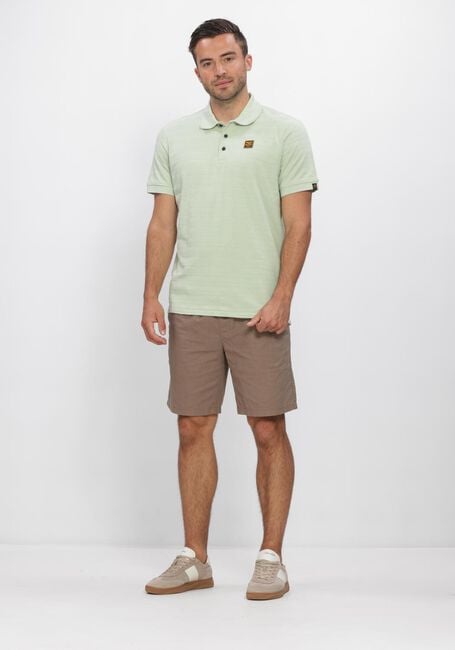 Minze PME LEGEND Polo-Shirt SHORT SLEEVE POLO JACQUARD JERSEY STRIPE - large