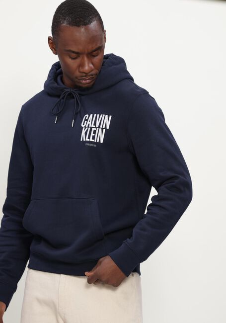 Dunkelblau CALVIN KLEIN Sweatshirt LS 350FLEECE EU BOLD CLVN KLN HOODIE - large
