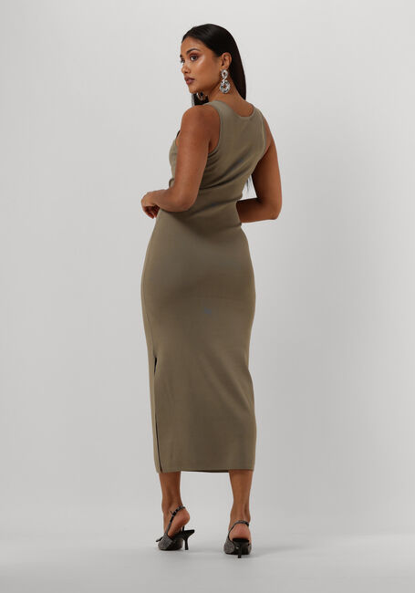 Grüne GESTUZ Midikleid BRIELLEGZ SL RIB DRESS - large