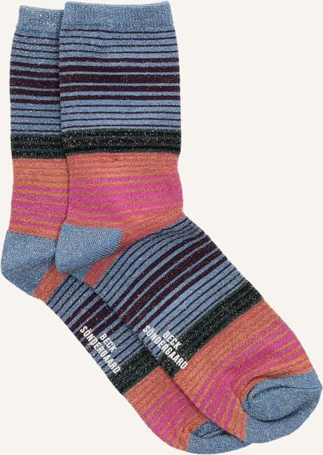 Mehrfarbige/Bunte BECKSONDERGAARD Socken IMMA THIN STRIPE SOCK Mehrfarbige/Bunte BECKSONDERGAARD Socken IMMA THIN STRIPE SOCK - large