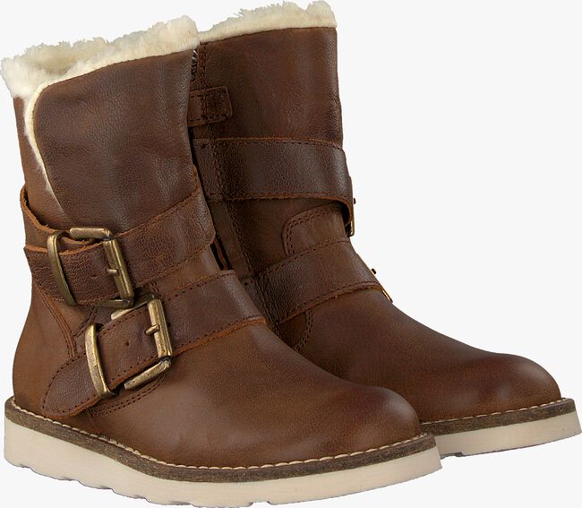 Cognacfarbene HIP Ankle Boots H2445 - large