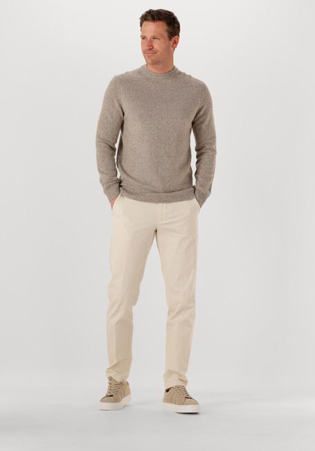 Beige PROFUOMO Pullover PULLOVER CREW NECK WOOLBLEND - large