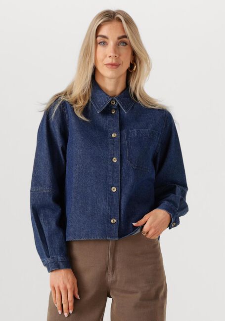Dunkelblau MODSTRÖM Blusen POSSYMD SHIRT - large