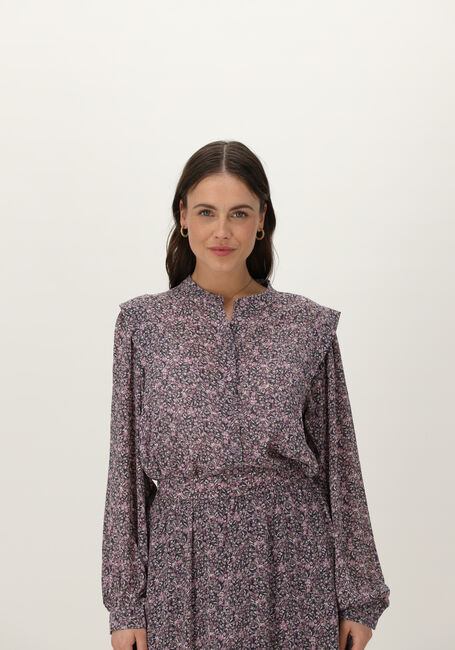 Lilane MSCH COPENHAGEN Blusen HEDDE RIKKELIE LS SHIRT AOP - large