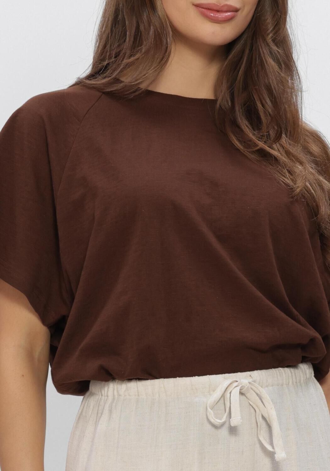 Braune MINUS Tops & T-shirts MSMONIKA T-SHIRT - large