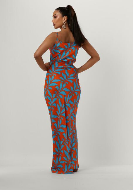 Orangene VANILIA Maxikleid TROPIC LEAF SLIP DRESS - large