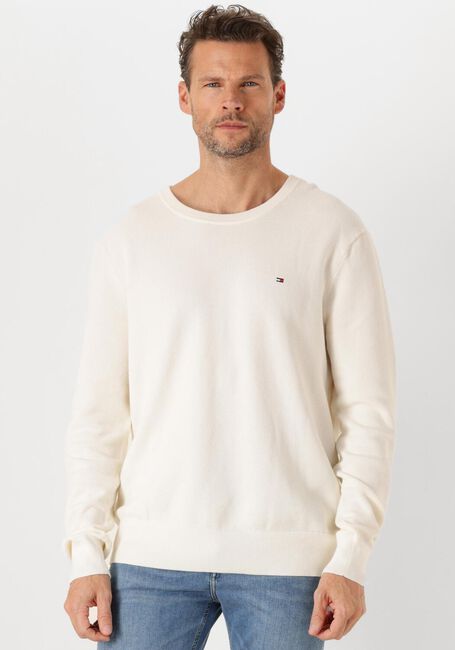 Creme TOMMY HILFIGER Pullover ESSENTIAL STRUCTURE CREW NECK - large