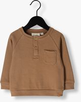 Braune LIL' ATELIER Sweatshirt NBMLABON LS LOOSE SWEAT - medium