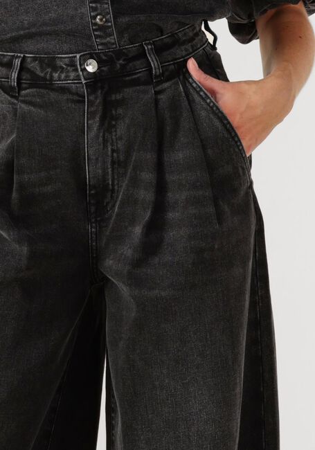 Schwarze JANICE Wide jeans DOLLAR - large