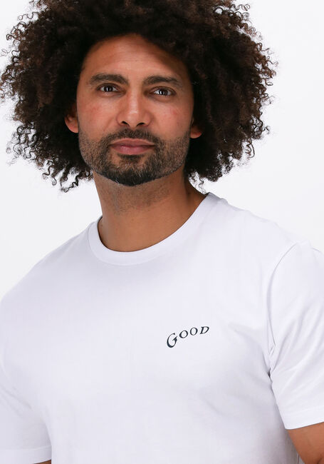 Weiße THE GOODPEOPLE T-shirt TEX - large