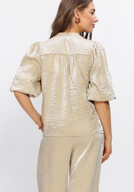 Beige NUKUS Blusen ROSIE BLOUSE SHINY - large