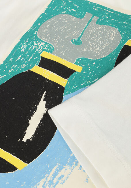 Weiße SCOTCH & SODA T-shirt REGULAR FIT ARTWORK T-SHIRT - large