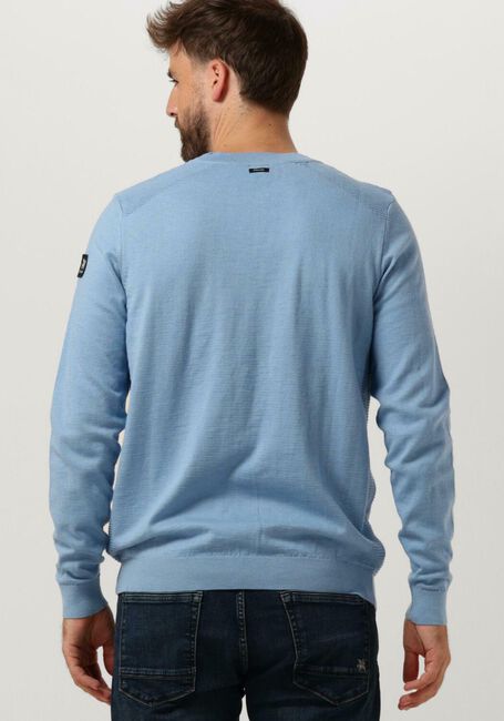 Hellblau VANGUARD Pullover CREWNECK COTTON SLUB - large