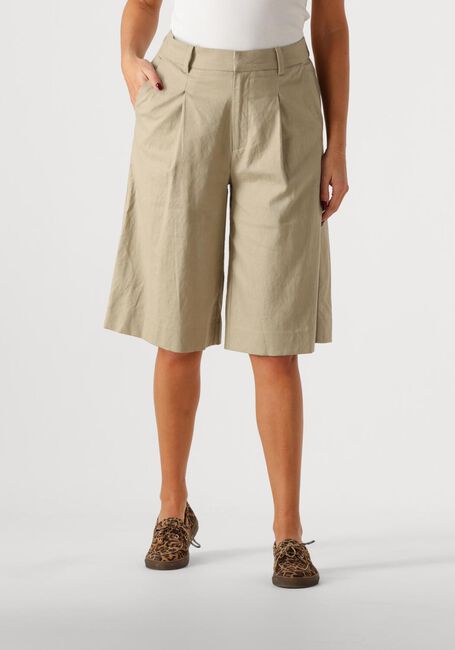 Grüne GESTUZ Hosen GZIZZA LINEN MW SHORT - large