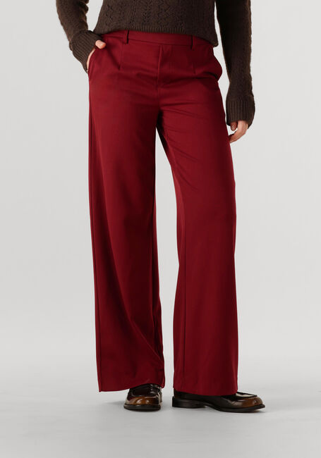 Bordeaux OBJECT Weite Hose OBJLISA WIDE PANT - large