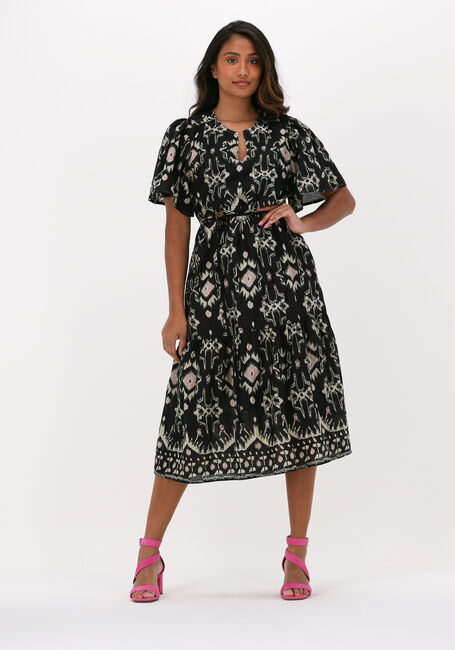Schwarze MKT STUDIO Midikleid RACHADY - large