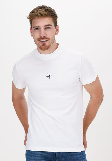 Weiße GENTI T-shirt J4046-3236 - large