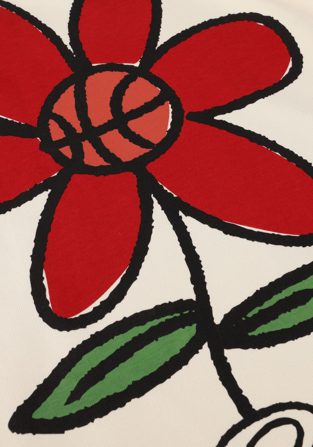 Ecru LES DEUX T-shirt FLOWER BASKET T-SHIRT - large