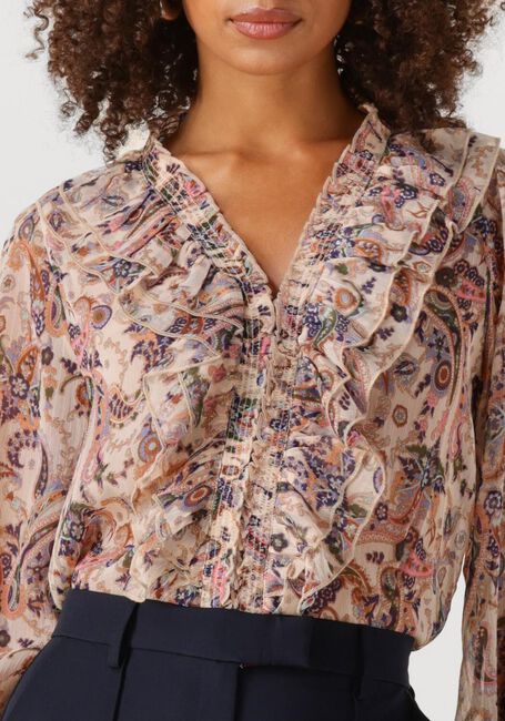 Beige NEO NOIR Blusen IVEY ART PAISELY BLOUSE - large