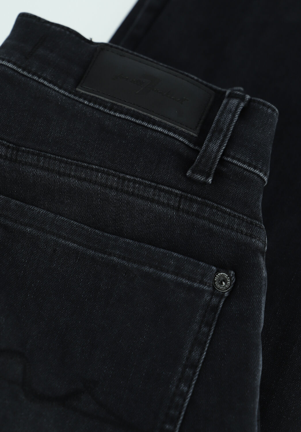 Schwarze 7 FOR ALL MANKIND Slim fit jeans ROXANNE ANKLE - large