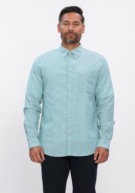 Blaue BARBOUR Casual-Oberhemd NELSON TAILORED SHIRT - large
