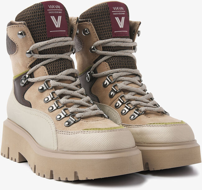 Mehrfarbige/Bunte VIA VAI Schn&uuml;rboots ZIVA STATE - large