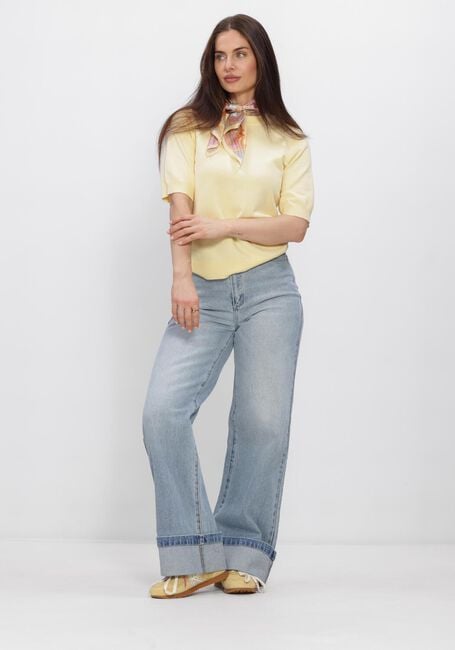 Gelbe Y.A.S. Top YASLENA SS KNIT PULLOVER S. NOOS - large