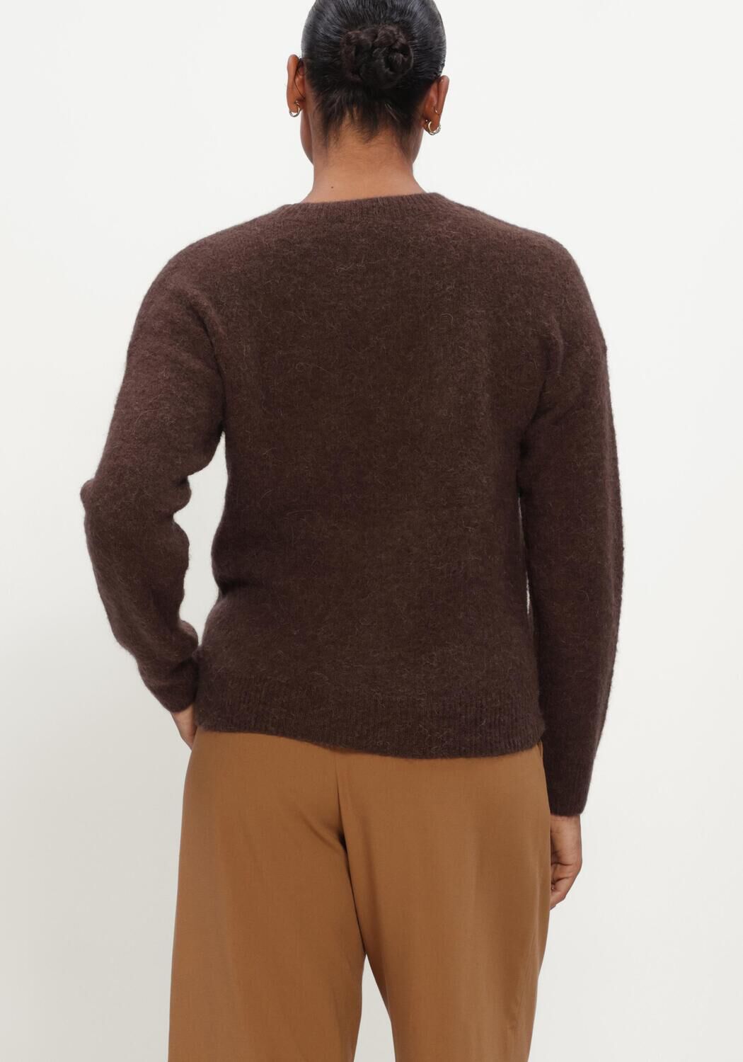 Braune MSCH COPENHAGEN Pullover MSCHFESTINA HOPE PULLOVER - large