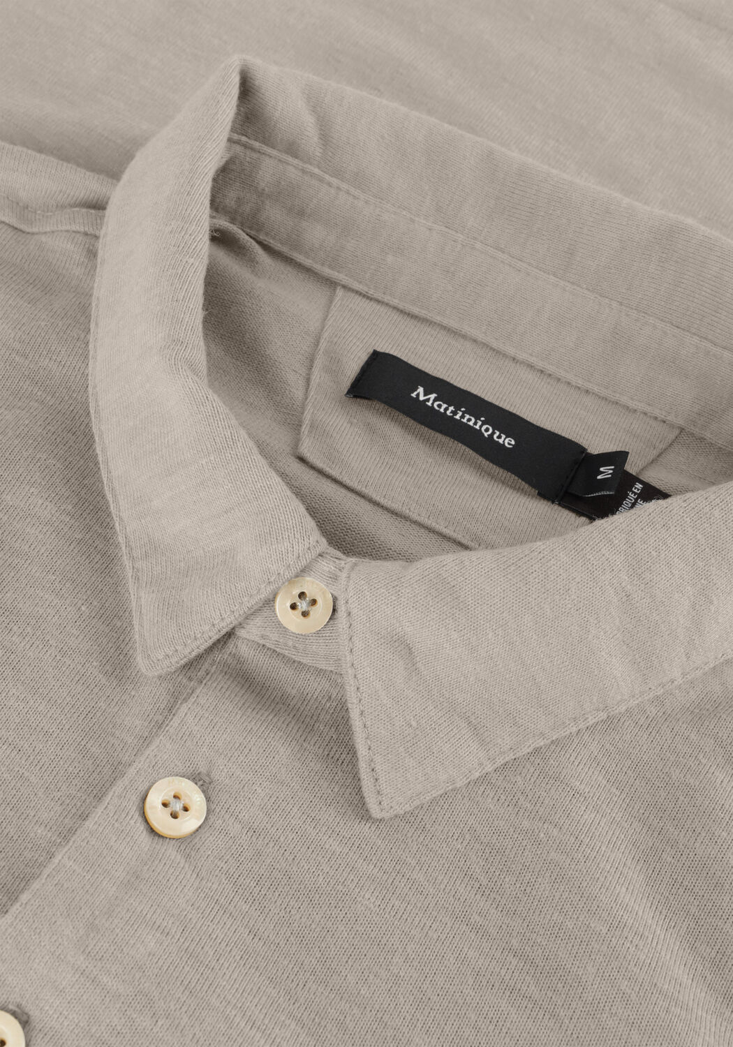 Taupe MATINIQUE Polo-Shirt MASANFORD POLO - large