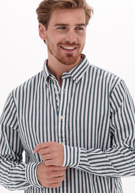 Grüne SCOTCH & SODA Casual-Oberhemd REGULAR-FIT STRIPED SHIRT - large