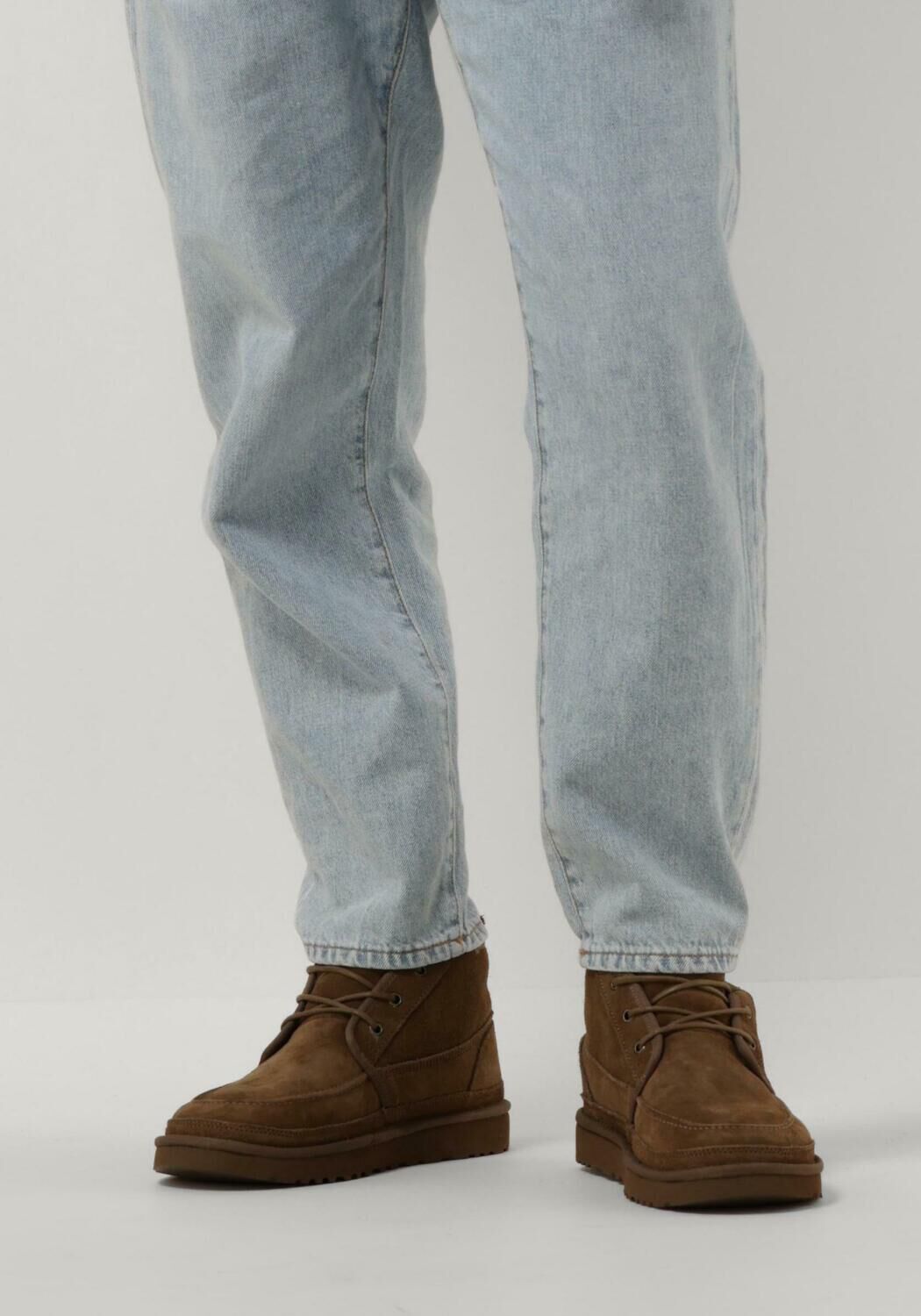 Braune UGG Schn&uuml;rboots M NEUMEL MOC - large