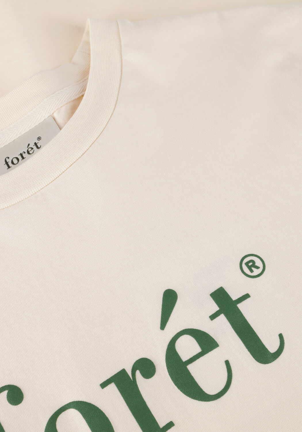 Nicht-gerade weiss FOR&Eacute;T T-shirt AMBER T-SHIRT - large