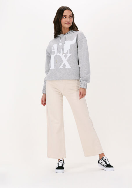 Graue ALIX THE LABEL Pullover ALIX BULL HOODIE - large