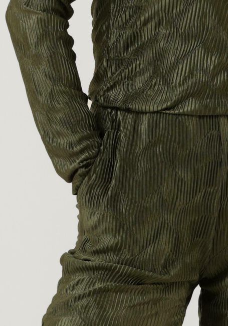 Grüne ANOTHER LABEL Hose GARCELLE PLEATED PANTS - large