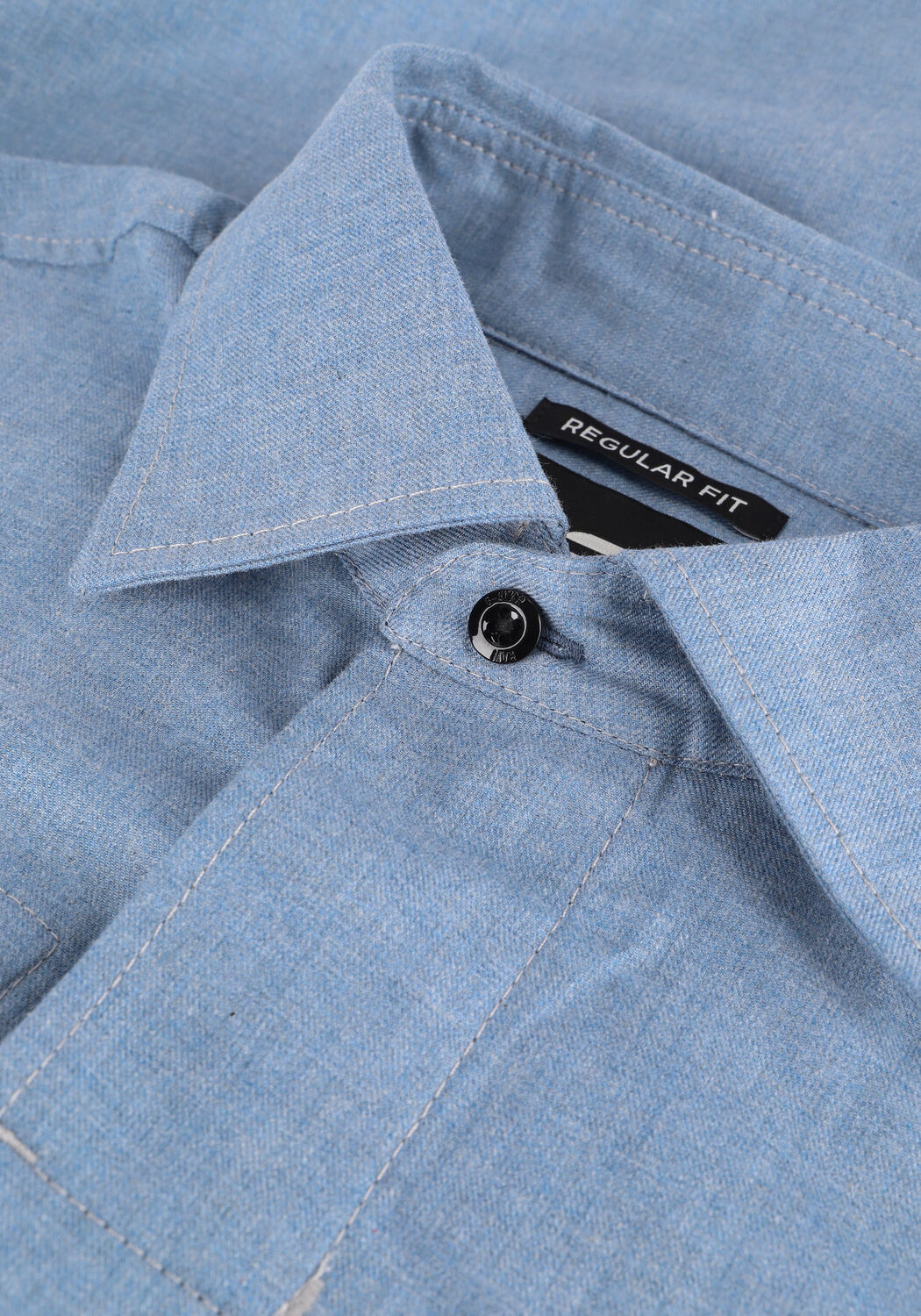 Blaue G-STAR RAW Casual-Oberhemd SECRET UTILITY REG SHIRT - large