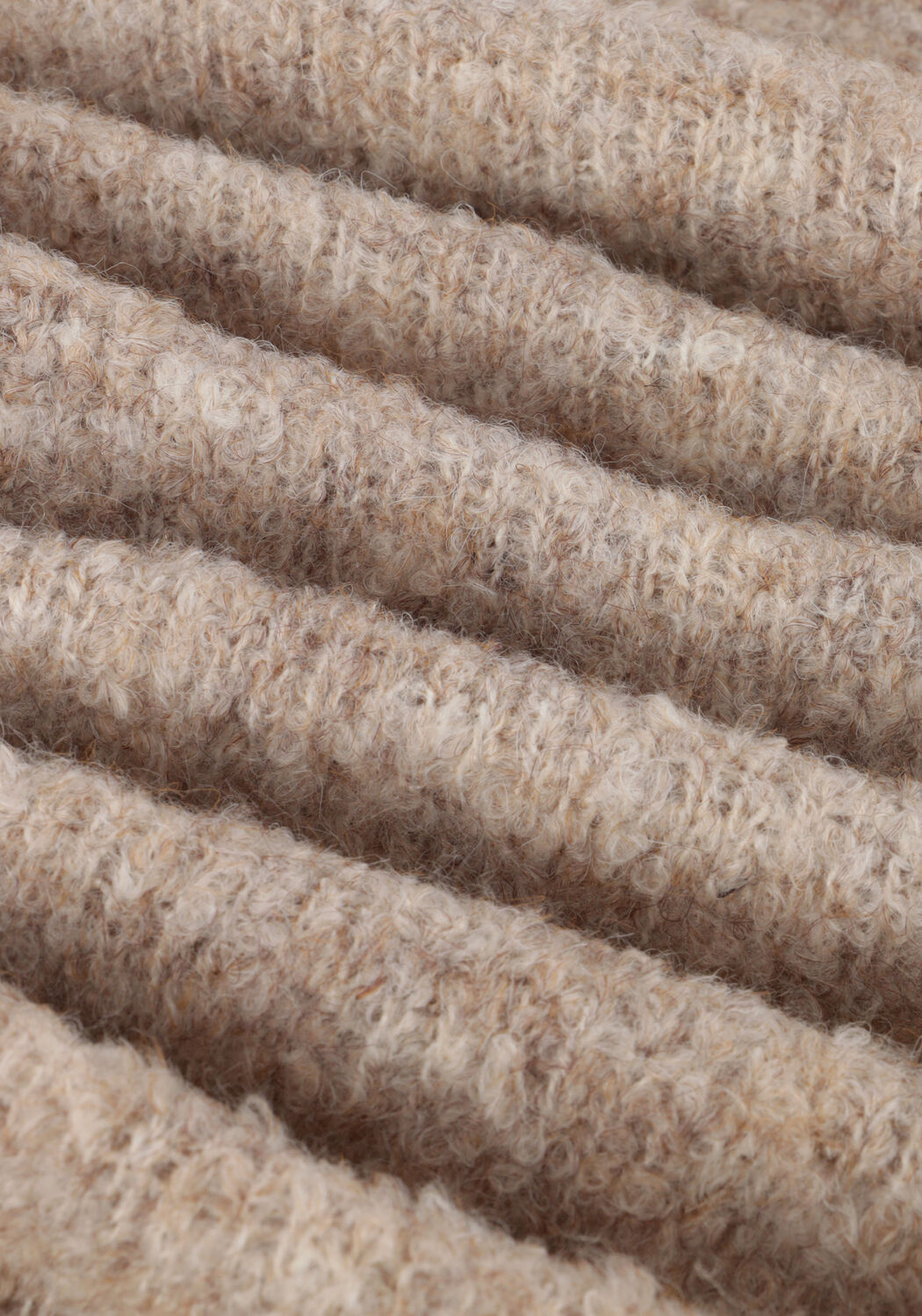 Sand NOTRE-V Pullover NV-CLARICE BOUCLE KNIT BLOUSE - large