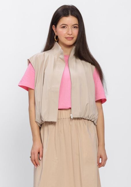 Sand AIMEE THE LABEL Jacken LOWEN WAISTCOAT - large