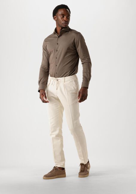 Taupe PROFUOMO Klassisches Oberhemd SHIRT X-CUTAWAY SC SF JAPANESE KNITTED - large