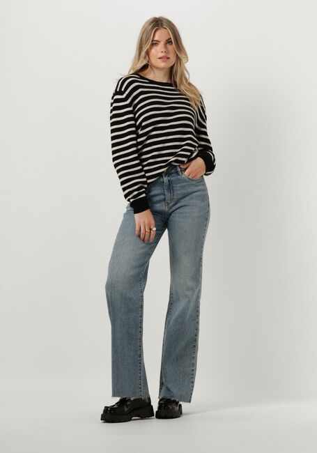 Schwarze BY-BAR Pullover JET STRIPE PULLOVER - large