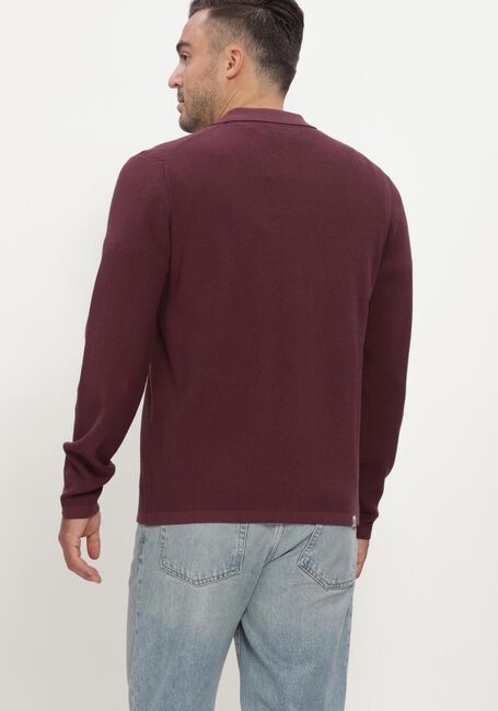 Bordeaux ANERKJENDT Strickjacke AKSVEND NEEDLE RIB KNIT CARDIGAN - large
